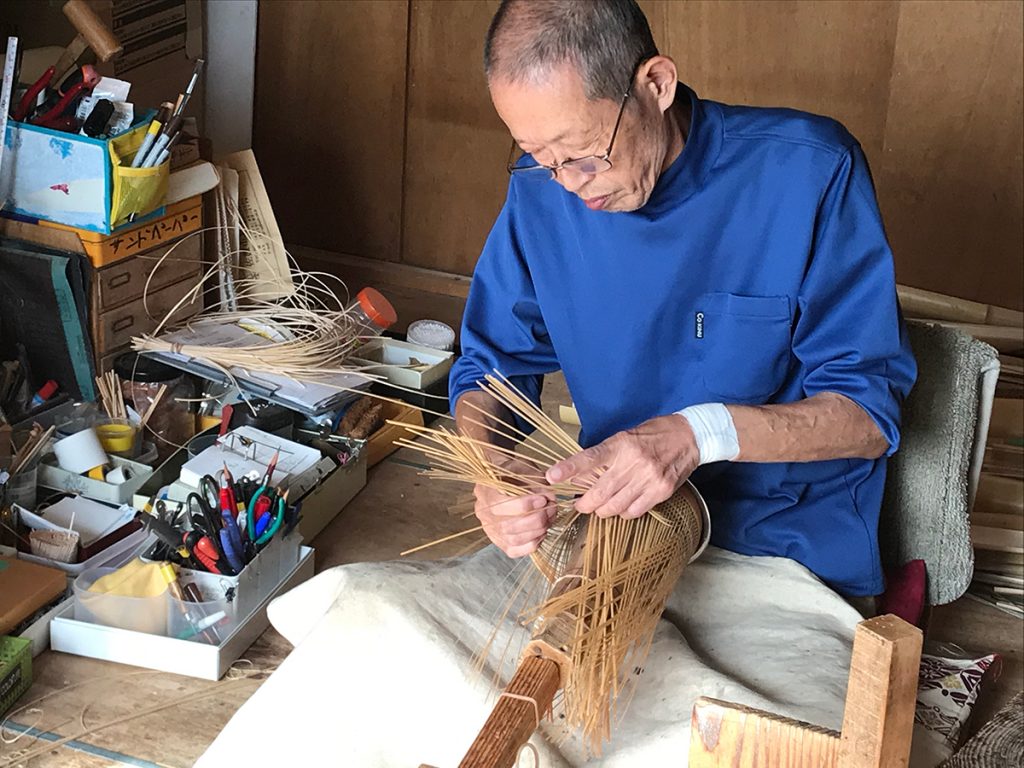 A Bamboo craftsman in Sado Island | 新潟の伝統工芸 タクミクラフト